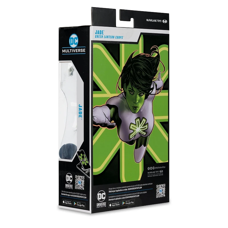 McFarlane Toys DC Multiverse Green Lantern Corps Jade 7-in Retro Action Figure