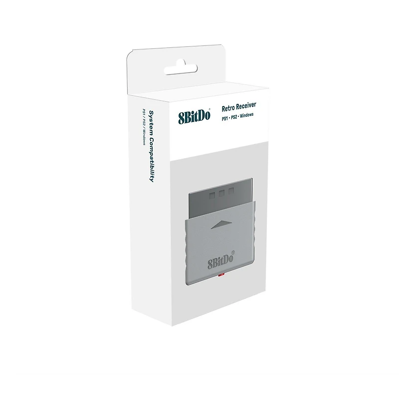 8BitDo Bluetooth Retro Receiver for PlayStation, PlayStation 2 and Windows