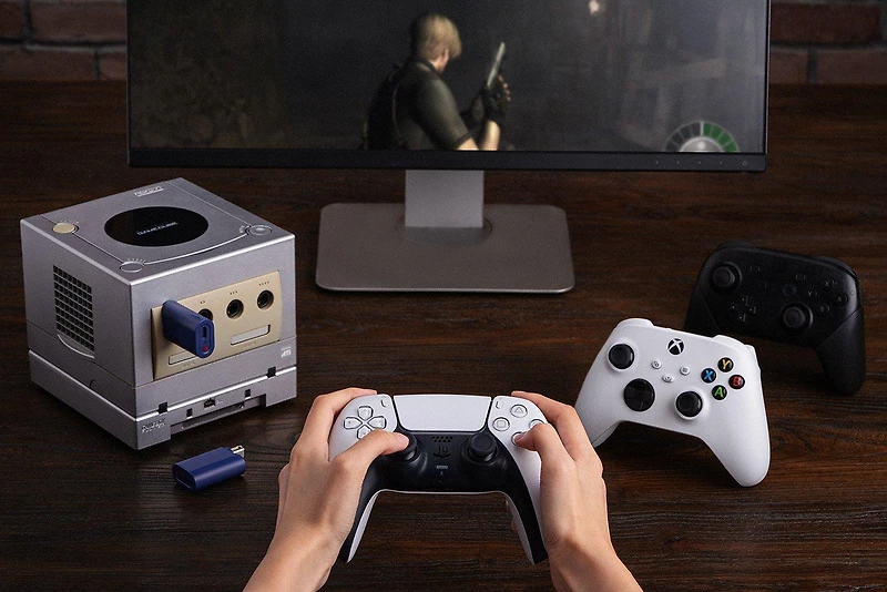 8BitDo Bluetooth Retro Receiver for GameCube, Wii and Windows