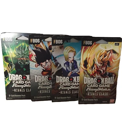 Dragon Ball Super Card Game: Fusion World Rivals Clash Booster Pack (FB06) (Styles May Vary)