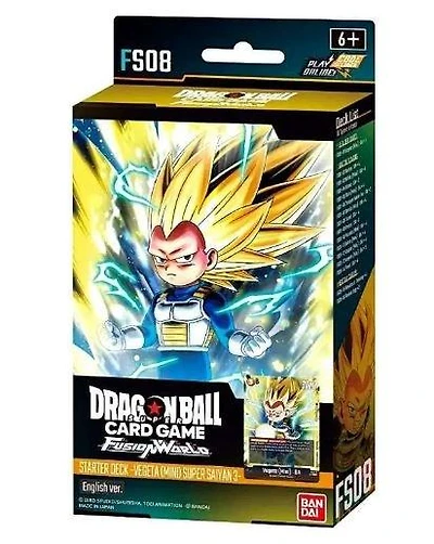 Dragon Ball Super Card Game: Fusion World Vegeta (Mini) Super Saiyan 3 Starter Deck (FS08)