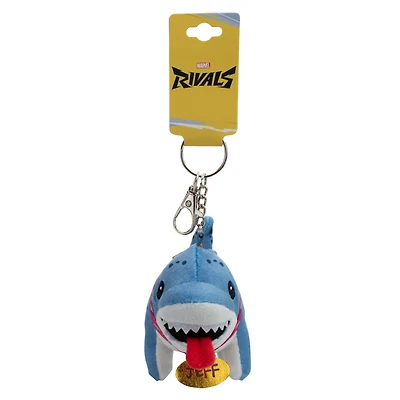 Marvel Rivals Jeff the Land Shark Plush Keychain GameStop Exclusive