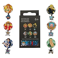 Loungefly One Piece Straw Hat Crew Blind Box Enamel Pin GameStop Exclusive (Styles May Vary)