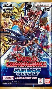 Digimon Card Game: World Convergence Booster Pack (BT-21)