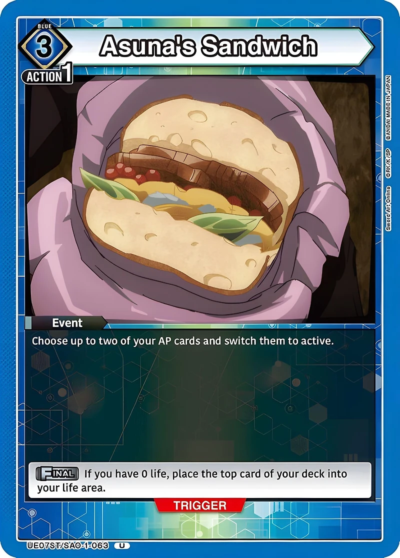 Union Arena Card Game: Sword Art Online Starter Deck (UE07ST)