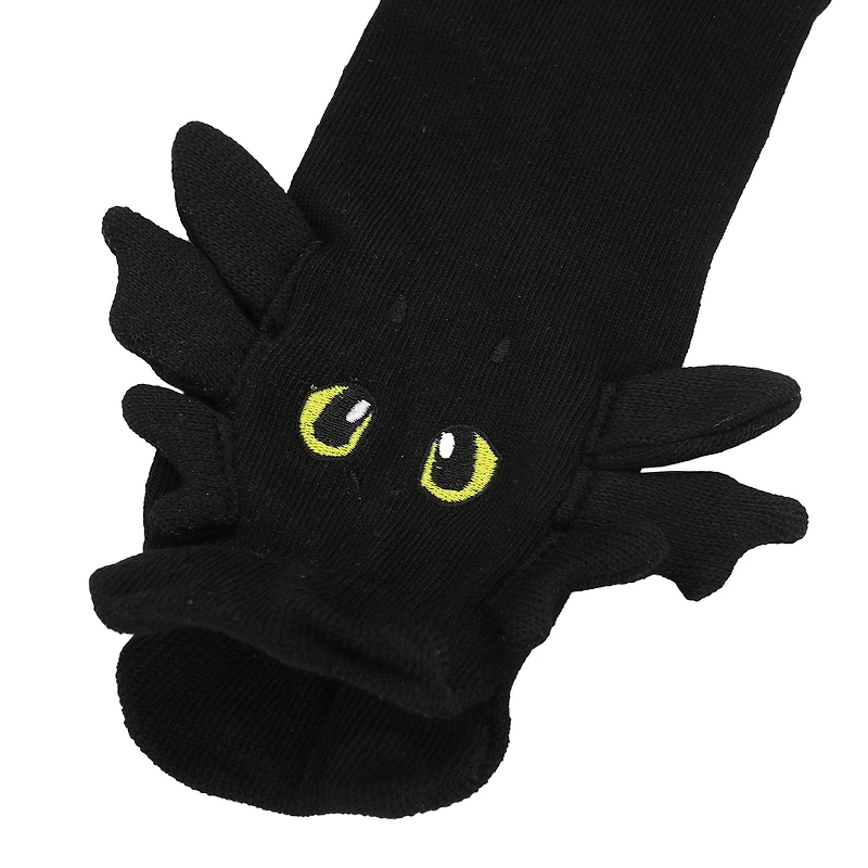 How To Train Your Dragon Toothless 3D Ears Mens Socks