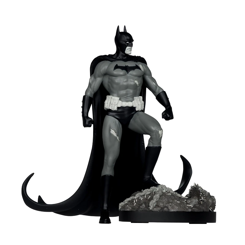 McFarlane Toys DC Direct Batman by Bjorn Barends (Batman Black and White) 1:10 Scale Resin Statue
