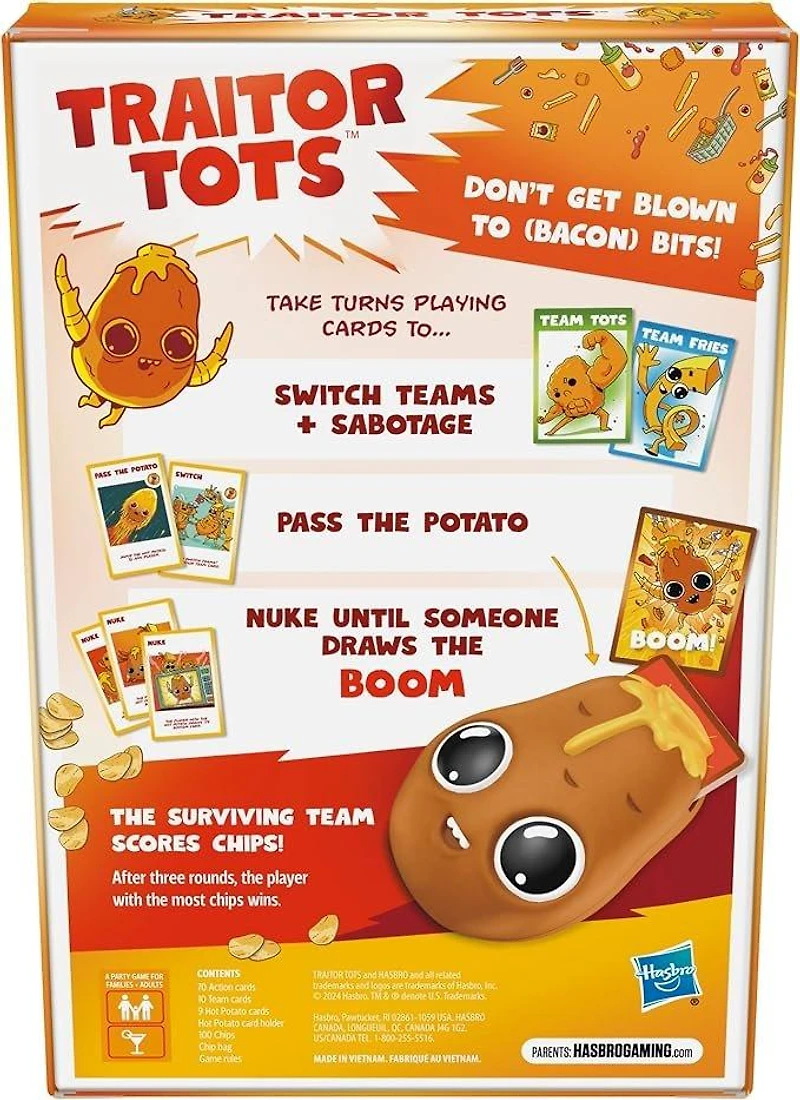 Hasbro Traitor Tots Card Game