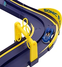 Jakks Pacific Sonic the Hedgehog Sonic E-Stadium Track Set with 1:64 Die Cast Vehicle