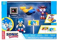 Jakks Pacific Sonic The Hedgehog Sonic Vs Fang (Super Stars) Diorama Playset