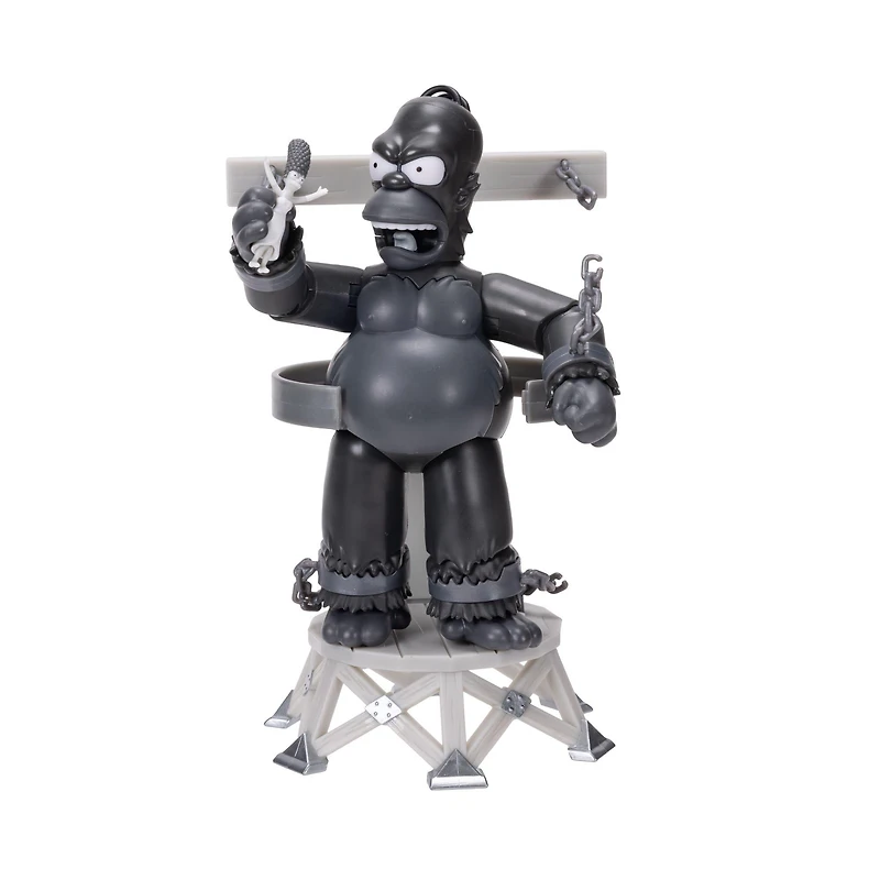 Jakks Pacific The Simpsons Premium Homer with Mini Marge 5-in Figure