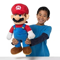 Jakks Pacific Super Mario - Mario 20-in Jumbo Stuffed Plush Buddy