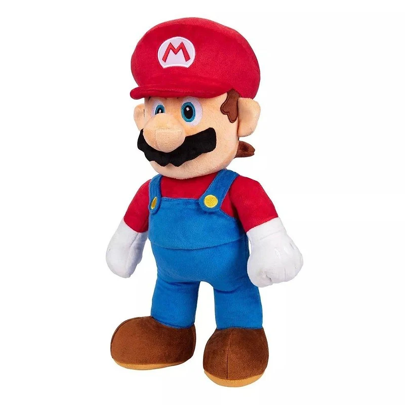 Jakks Pacific Super Mario - Mario 20-in Jumbo Stuffed Plush Buddy