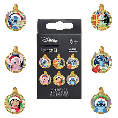 Loungefly Disney Holiday Ornaments Mystery Box Pins
