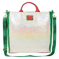 Loungefly Disney Lilo and Stitch Holiday Tote Bag