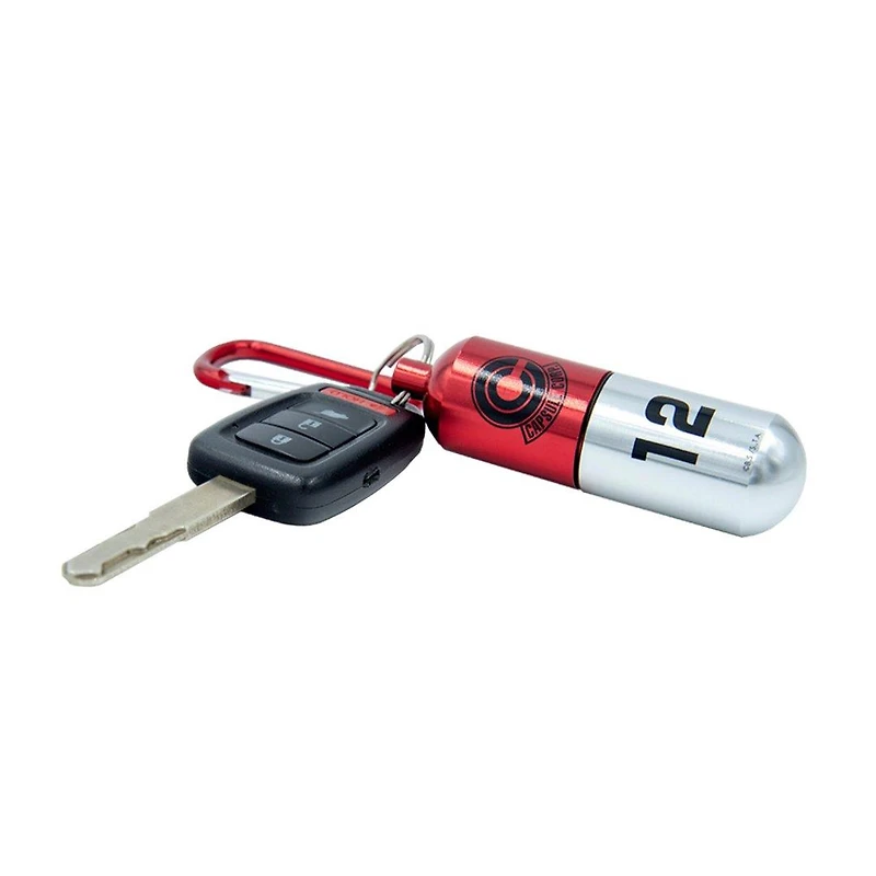 ABYstyle Dragon Ball Z Red Capsule Corp. Replica Keychain