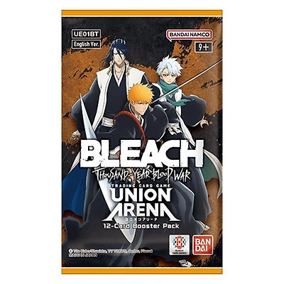 Union Arena Card Game: Bleach Thousand Year Blood War Single Booster Pack (UE01BT) (12 Cards)