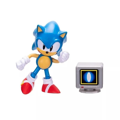 Jakks Pacific Sonic the Hedgehog 4-in Action Figure with Shield Up Accessory