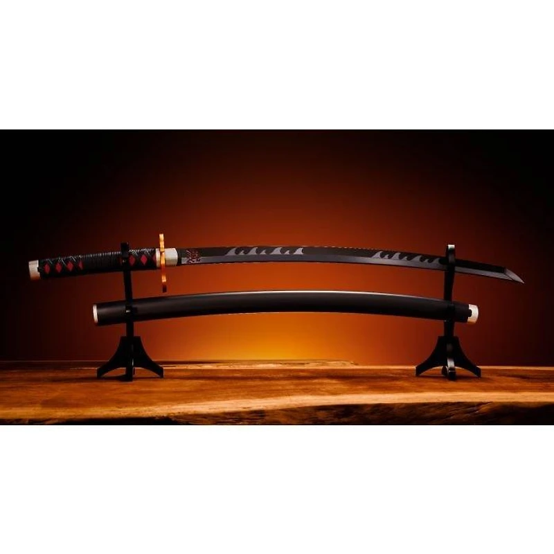 Bandai Tamashii Nations Demon Slayer: Kimetsu no Yaiba Tanjiro's Nichirin Sword with Rengoku's Handguard Proplica