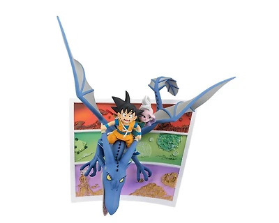 Bandai Dragon Ball Daima S.H. FiguartsZero Tamashii Nations Son Goku and Supreme Kai Mini Figure Set