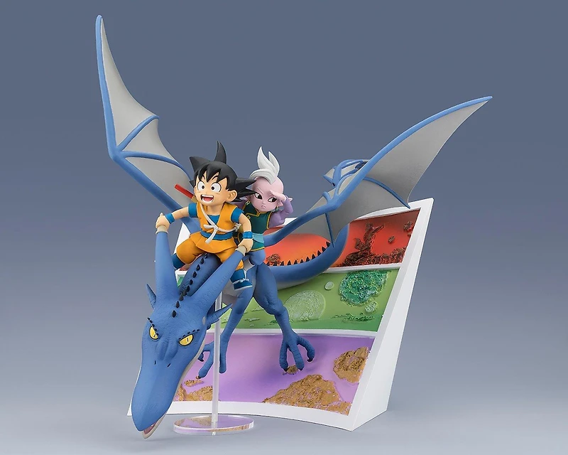 Bandai Dragon Ball Daima S.H. FiguartsZero Tamashii Nations Son Goku and Supreme Kai Mini Figure Set