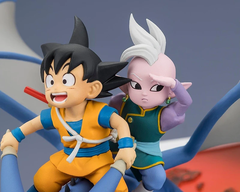 Bandai Dragon Ball Daima S.H. FiguartsZero Tamashii Nations Son Goku and Supreme Kai Mini Figure Set