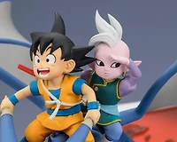 Bandai Dragon Ball Daima S.H. FiguartsZero Tamashii Nations Son Goku and Supreme Kai Mini Figure Set