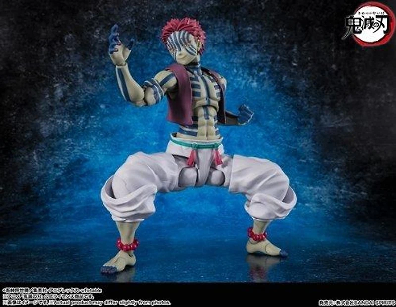 Bandai Tamashii Nations S.H.Figuarts Demon Slayer: Kimetsu no Yaiba Akaza Figure