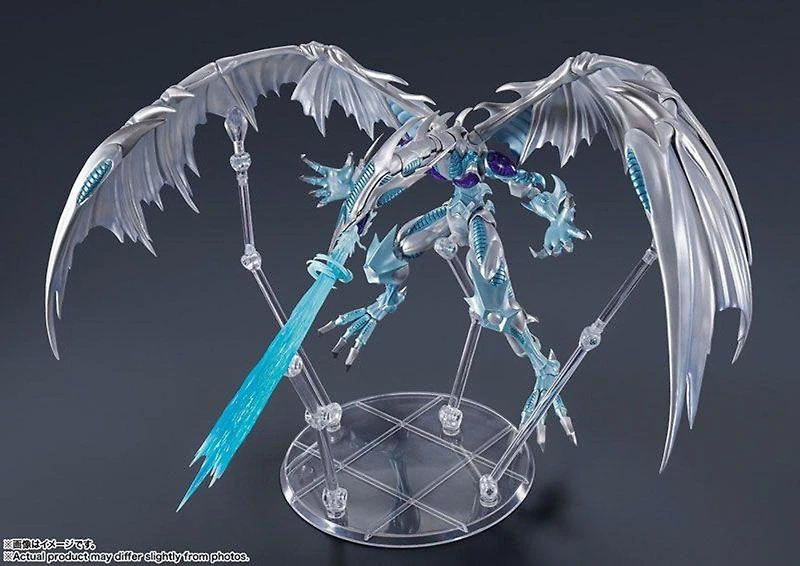Bandai Tamashii Nations S.H.MonsterArts Yu-Gi-Oh! 5D Stardust Dragon Statue