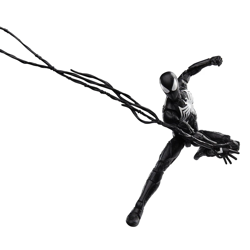 Hasbro Marvel Legends Series Gamerverse Spider-Man 2 Peter Parker (Black Suit) 6-in Action Figure