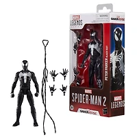 Hasbro Marvel Legends Series Gamerverse Spider-Man 2 Peter Parker (Black Suit) 6-in Action Figure