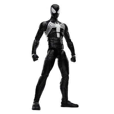 Hasbro Marvel Legends Series Gamerverse Spider-Man 2 Peter Parker (Black Suit) 6-in Action Figure