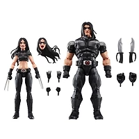 Hasbro Marvel Legends Series X-Force X-23 and Warpath 6-in Action Figure Set