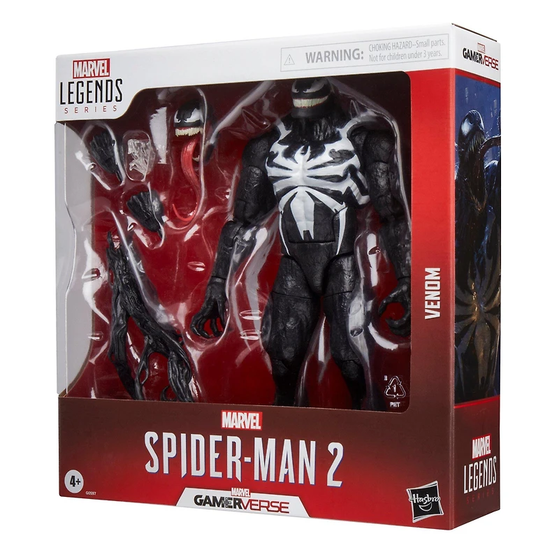 Hasbro Marvel Legends Series Gamerverse Spider-Man 2 Venom 6-in Action Figure
