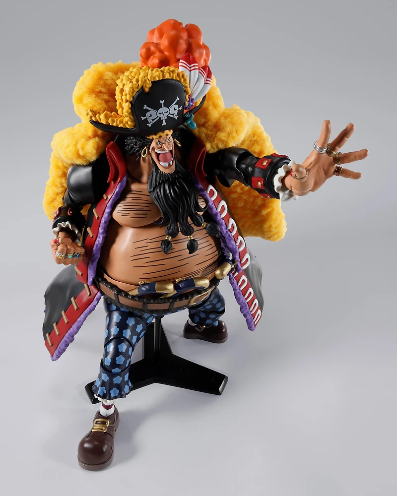 Tamashii Nations S.H.Figuarts One Piece Emperor Blackbeard Marshall D. Teach 11-in Figure