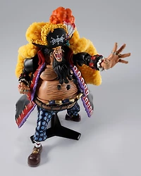Tamashii Nations S.H.Figuarts One Piece Emperor Blackbeard Marshall D. Teach 11-in Figure
