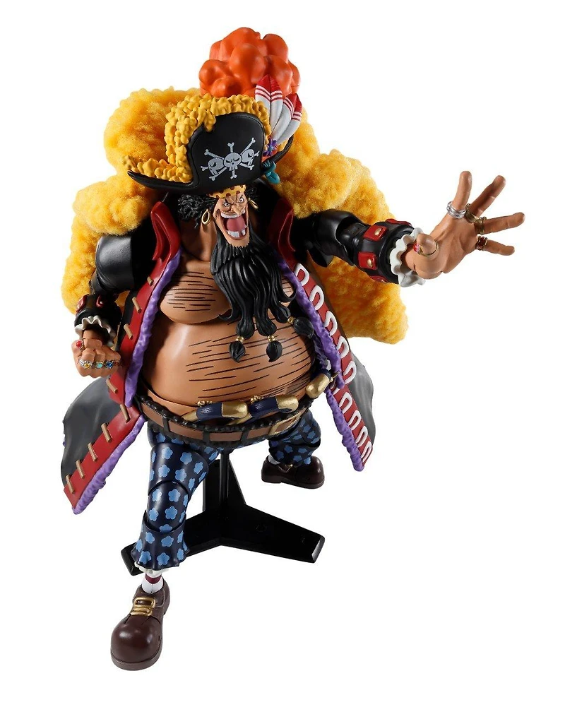 Tamashii Nations S.H.Figuarts One Piece Emperor Blackbeard Marshall D. Teach 11-in Figure