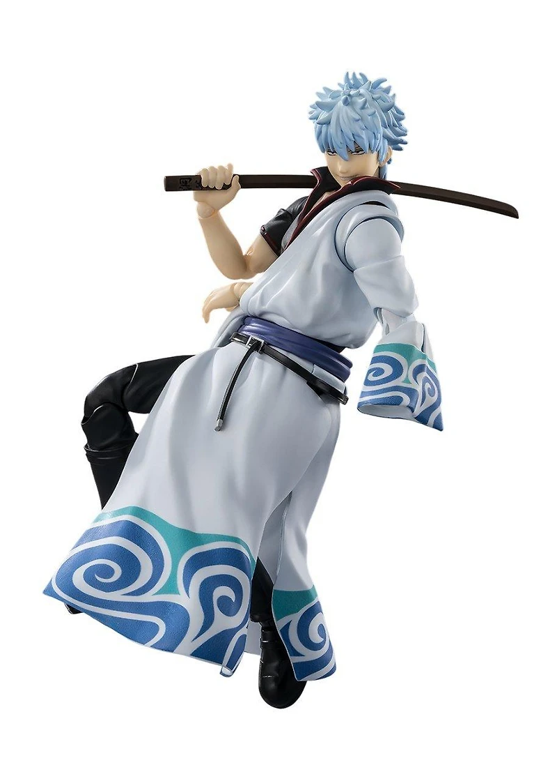 Tamashii Nations S.H.Figuarts Gintama (20th Anniversary) Sakata Gintoki 7.1-in Figure