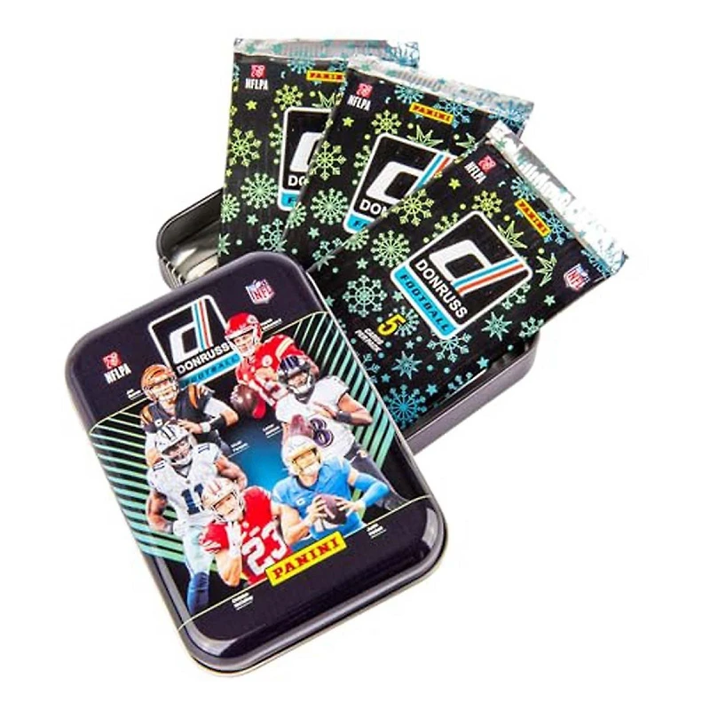 2024 Panini Donruss NFL Football Trading Card Tin