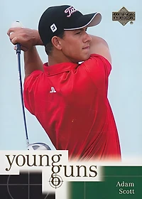 2001 Upper Deck Golf Rack Pack Box