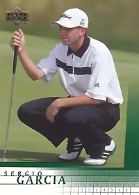 2001 Upper Deck Golf Rack Pack Box