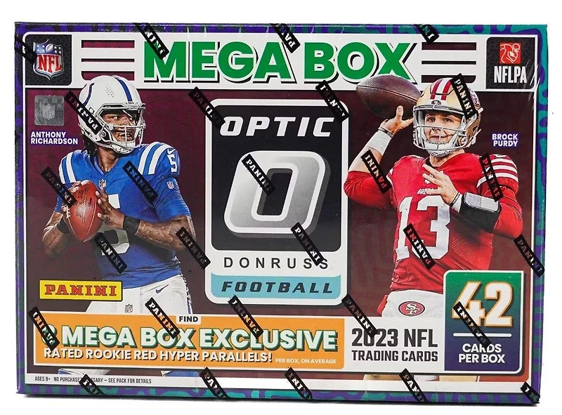 2023 Panini Donruss Optic NFL Football Hobby Mega Box