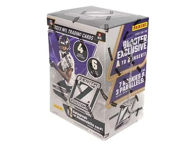 2023 Panini Zenith NFL Football Trading Cards Blaster Box