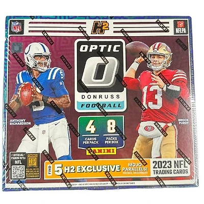2023 Panini Donruss Optic NFL Football H2 Hobby Box
