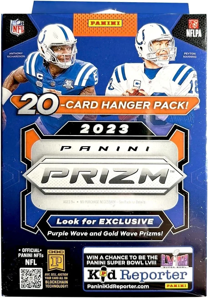 2023 Panini Prizm NFL Football Hanger Pack Trading Card Box