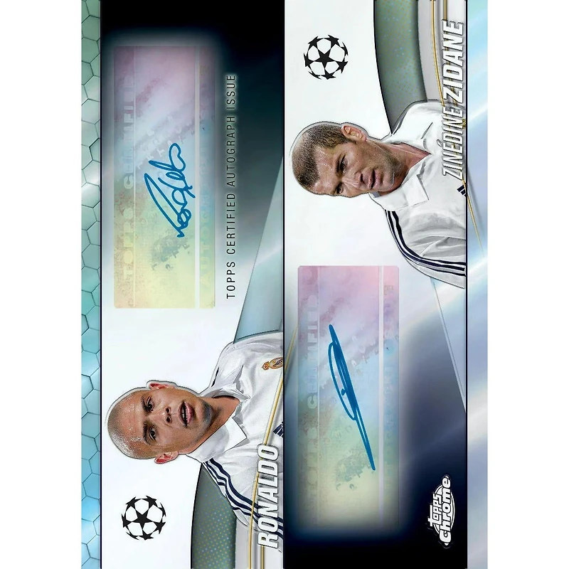 2023-24 Topps UEFA Club Competitions Chrome Soccer Hobby Box