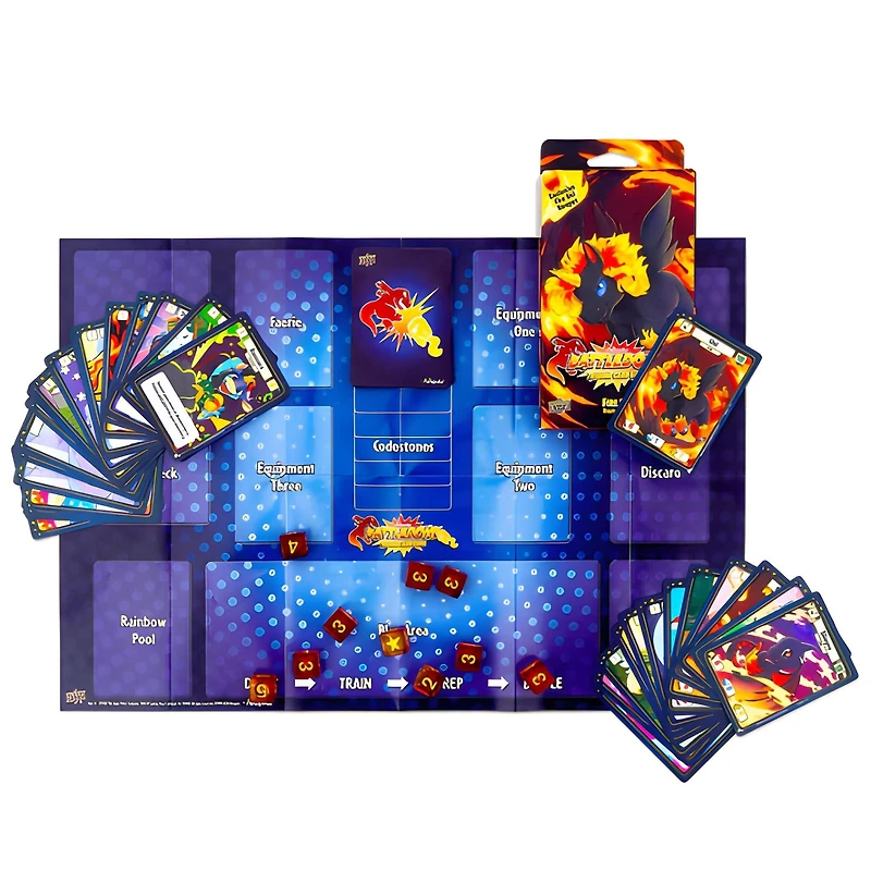 Neopets Battledome Trading Card Game Fire Starter Deck