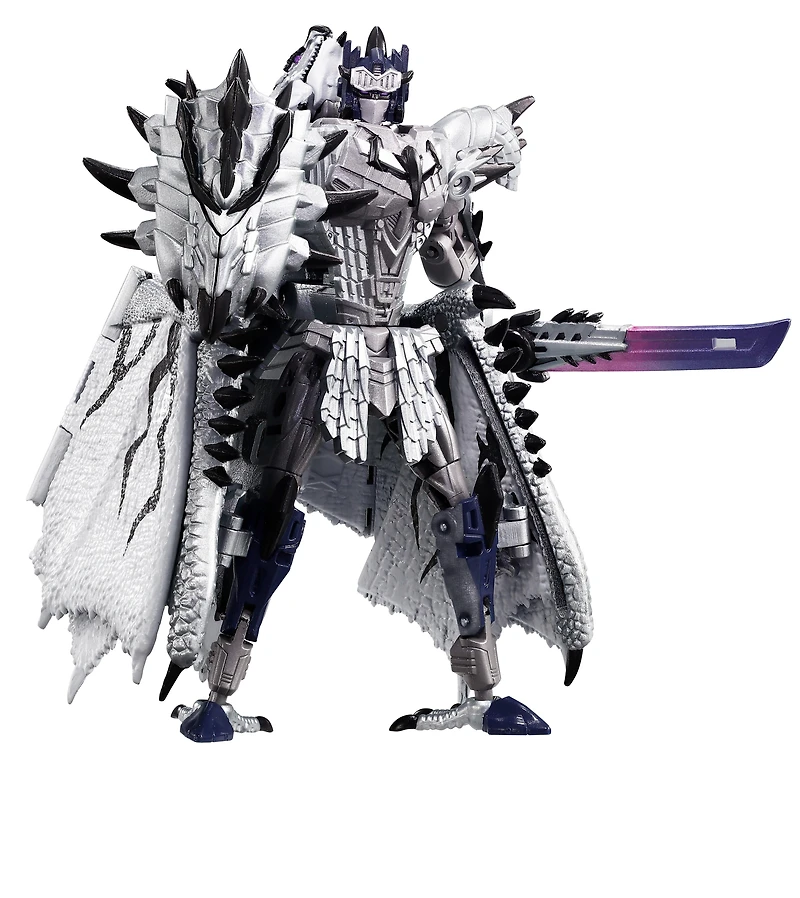 Hasbro Takara Tomy Transformers X Monster Hunter Silver Rathalos Prime 5.3-in Action Figure