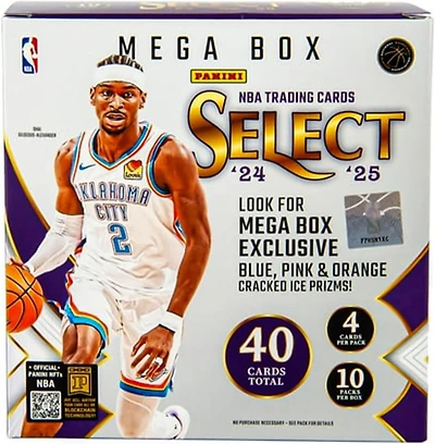 2024-25 Panini Select NBA Basketball Mega Box
