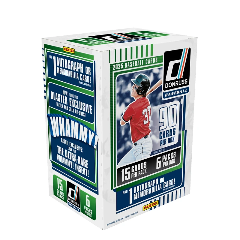 2025 Panini Donruss MLB Baseball Blaster Box